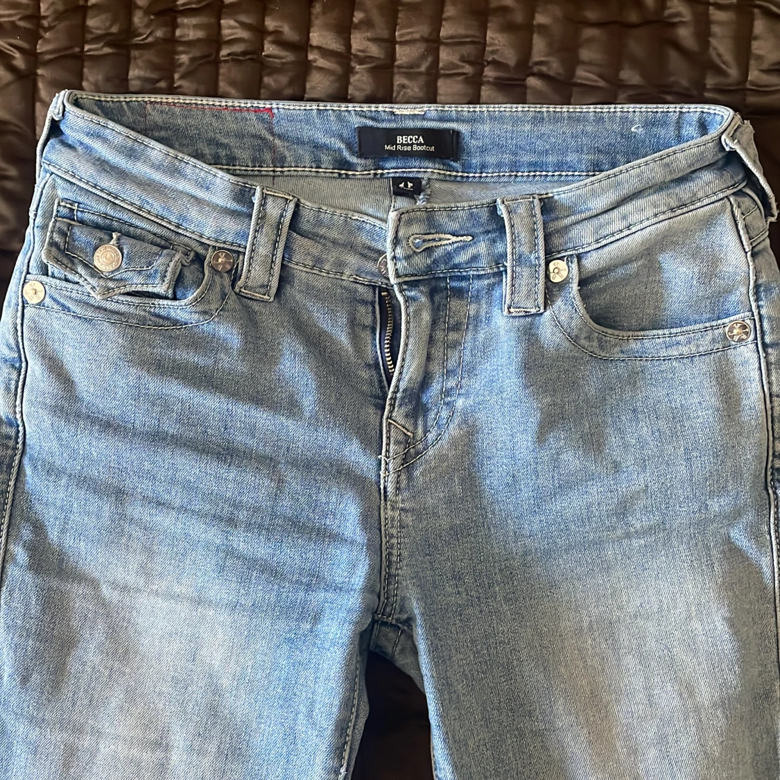 Ljusblå jeans från True Religion bootcut  - 1