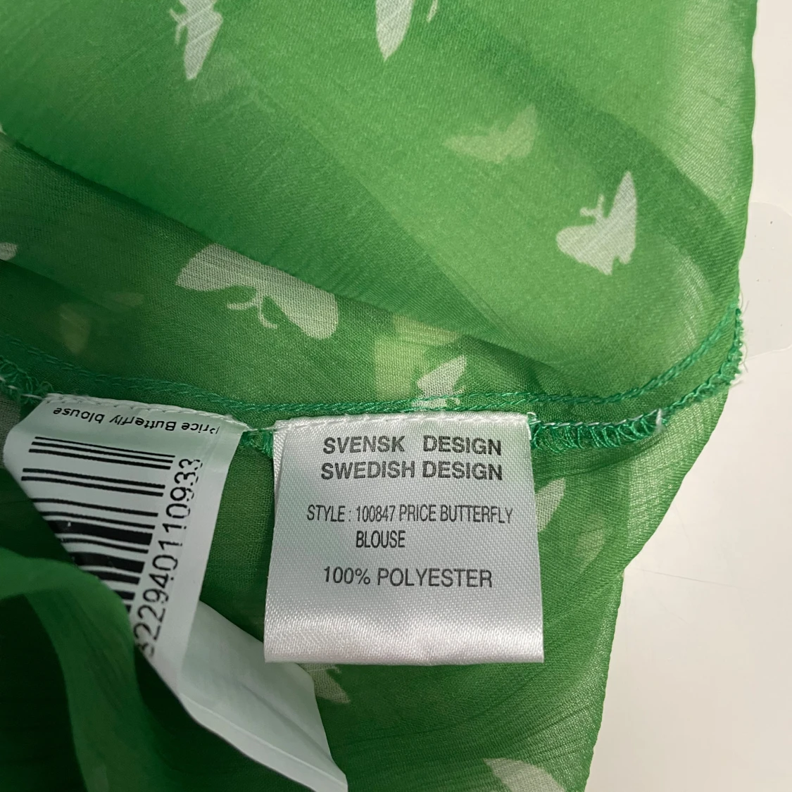 Grön Blus Fjärill - 4