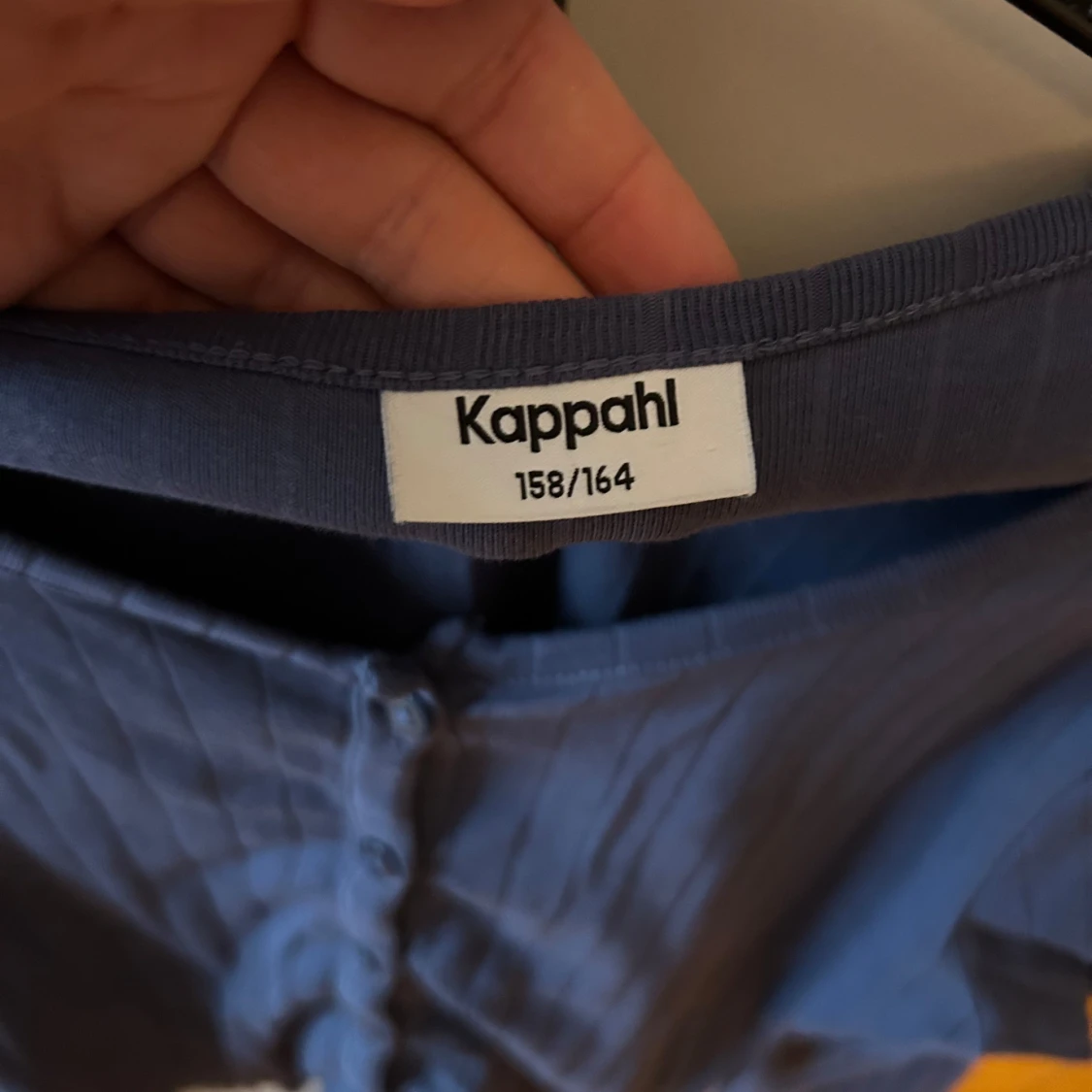 Blå ribbad kofta från Kappahl - 2