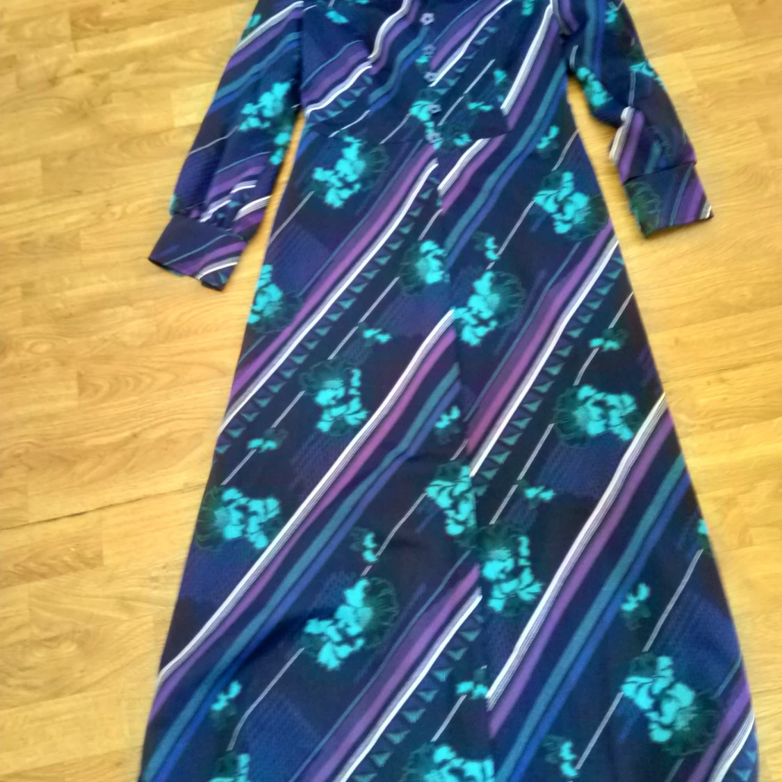 Mönstrad långklänning från 20 Design