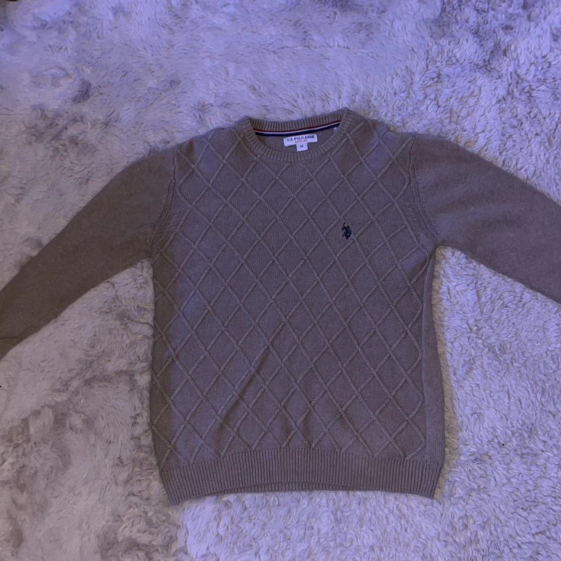 Beige tröja från U.S. Polo Assn.