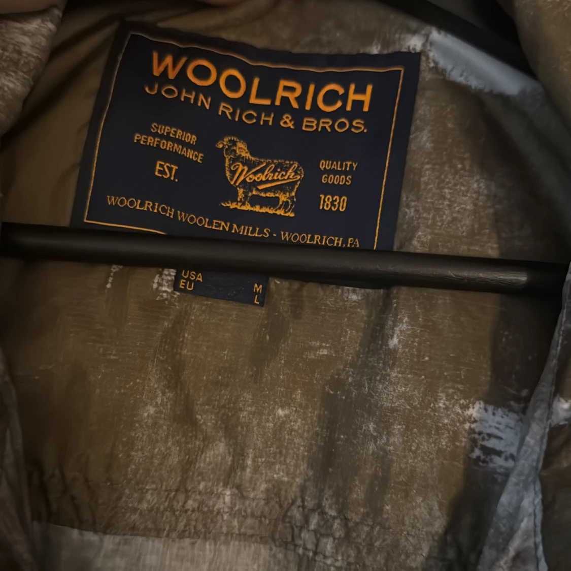 Mönstrad jacka från Woolrich - 1