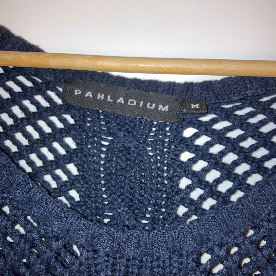 Mörkblå stickad tröja från Pahladium - 3