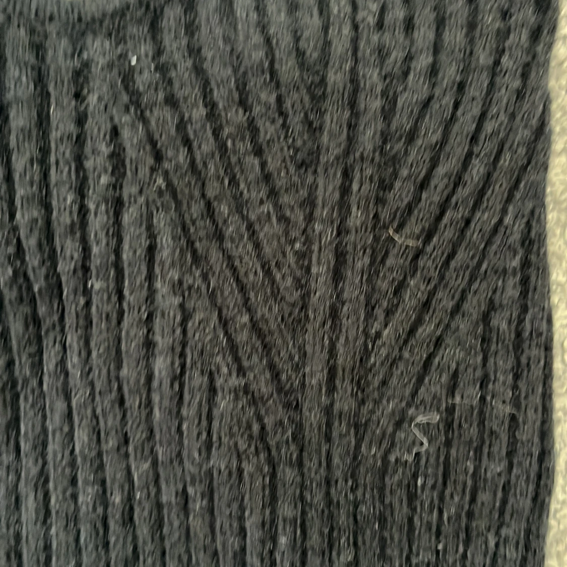 Svart ribbad tubtopp från SHEIN - 1