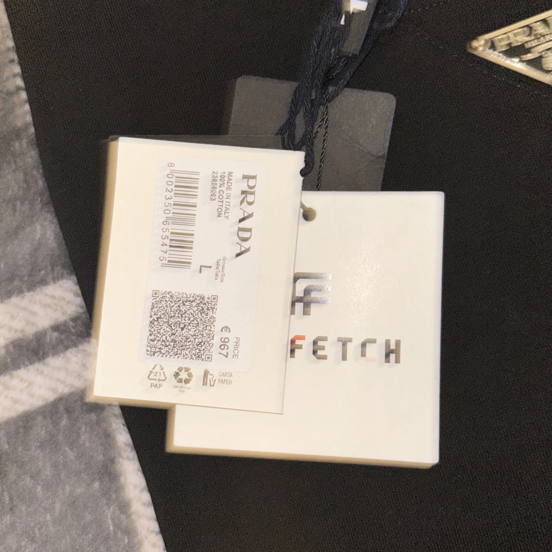 Svart sweatshirt från Prada - 2