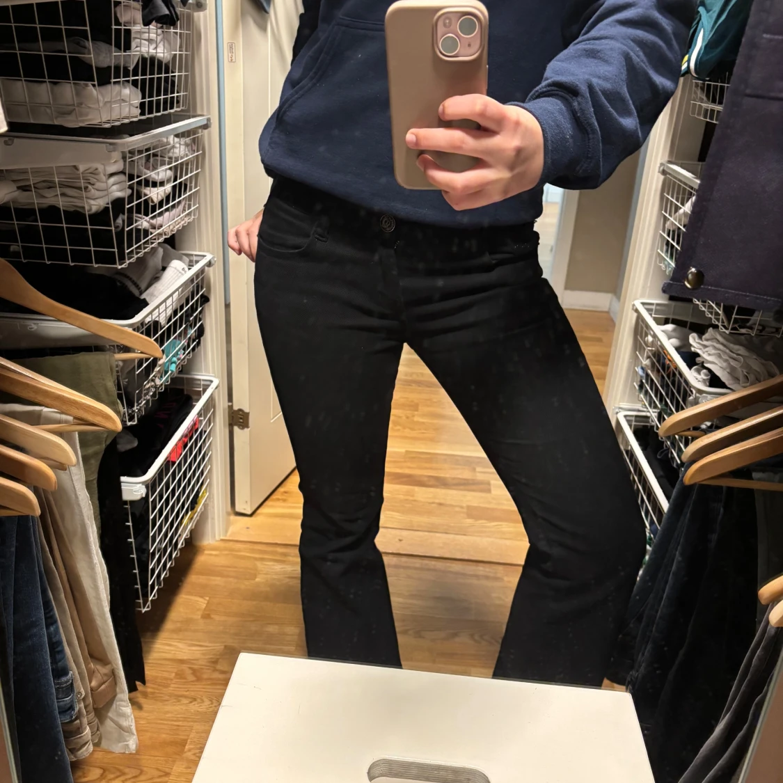 Svarta bootcut jeans från Tourseason Denim - 1