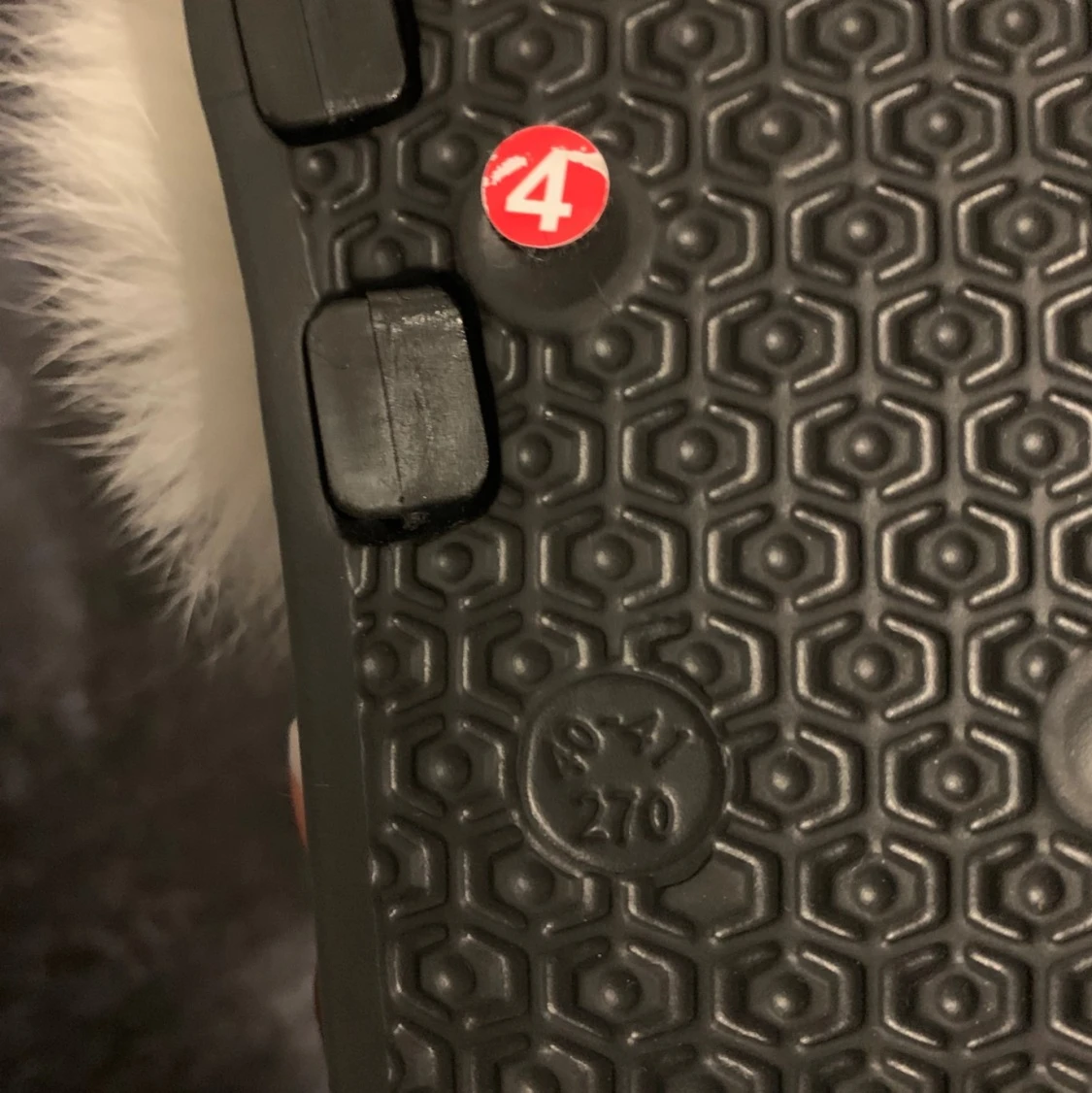 Äkta päls tofflor - 91