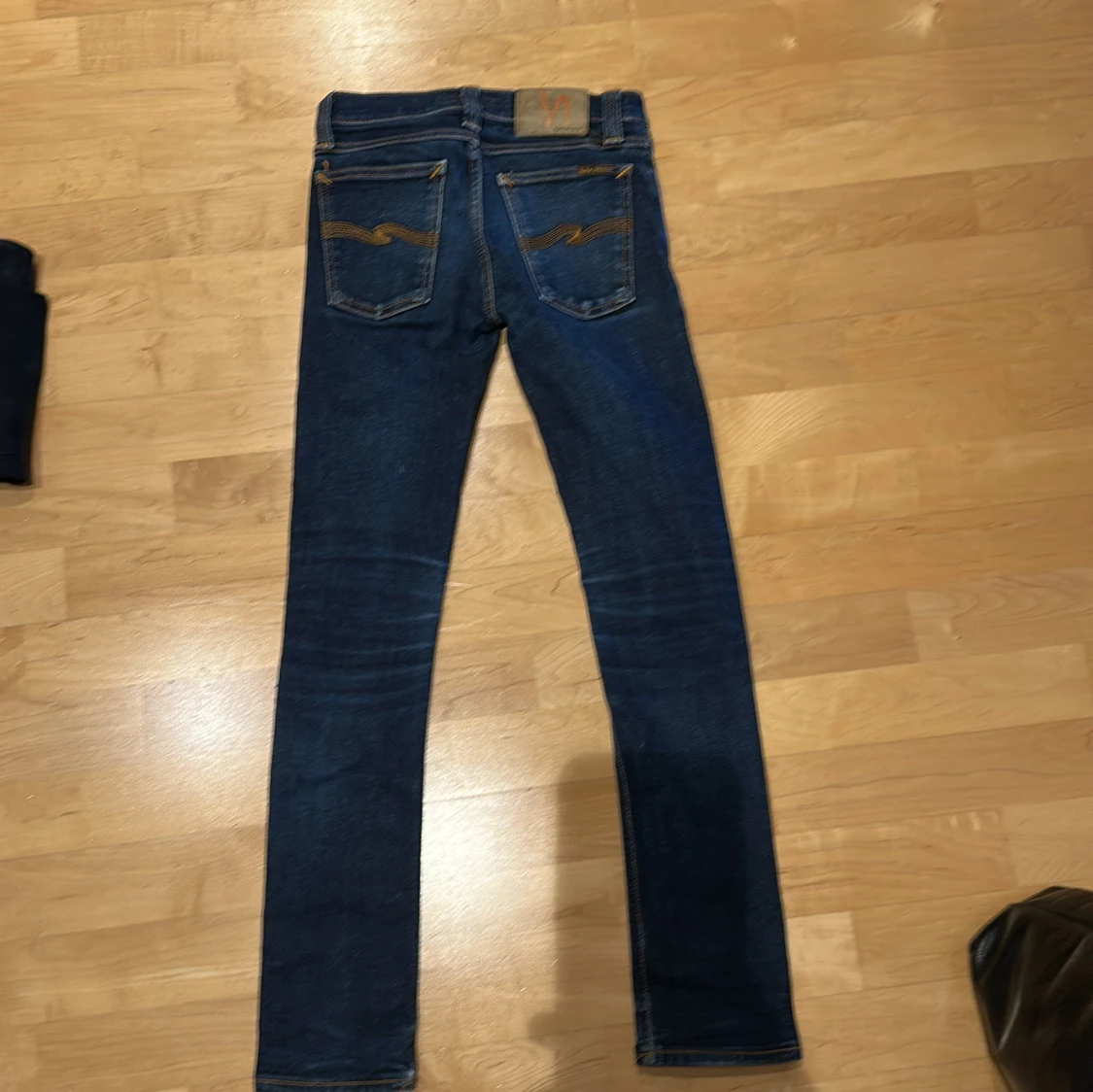 Mörkblå skinny jeans från Nudie Jeans - 3