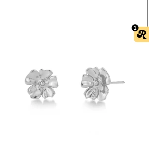 Edblad örhängen  - Nya, aldrig använda. Sliver blommor örhängen🤩