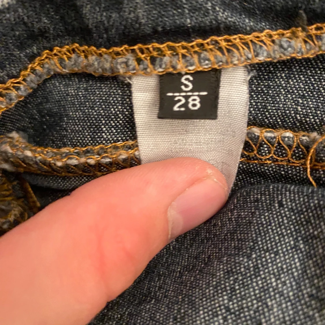 Svarta bootcut jeans med dragkedja - 4