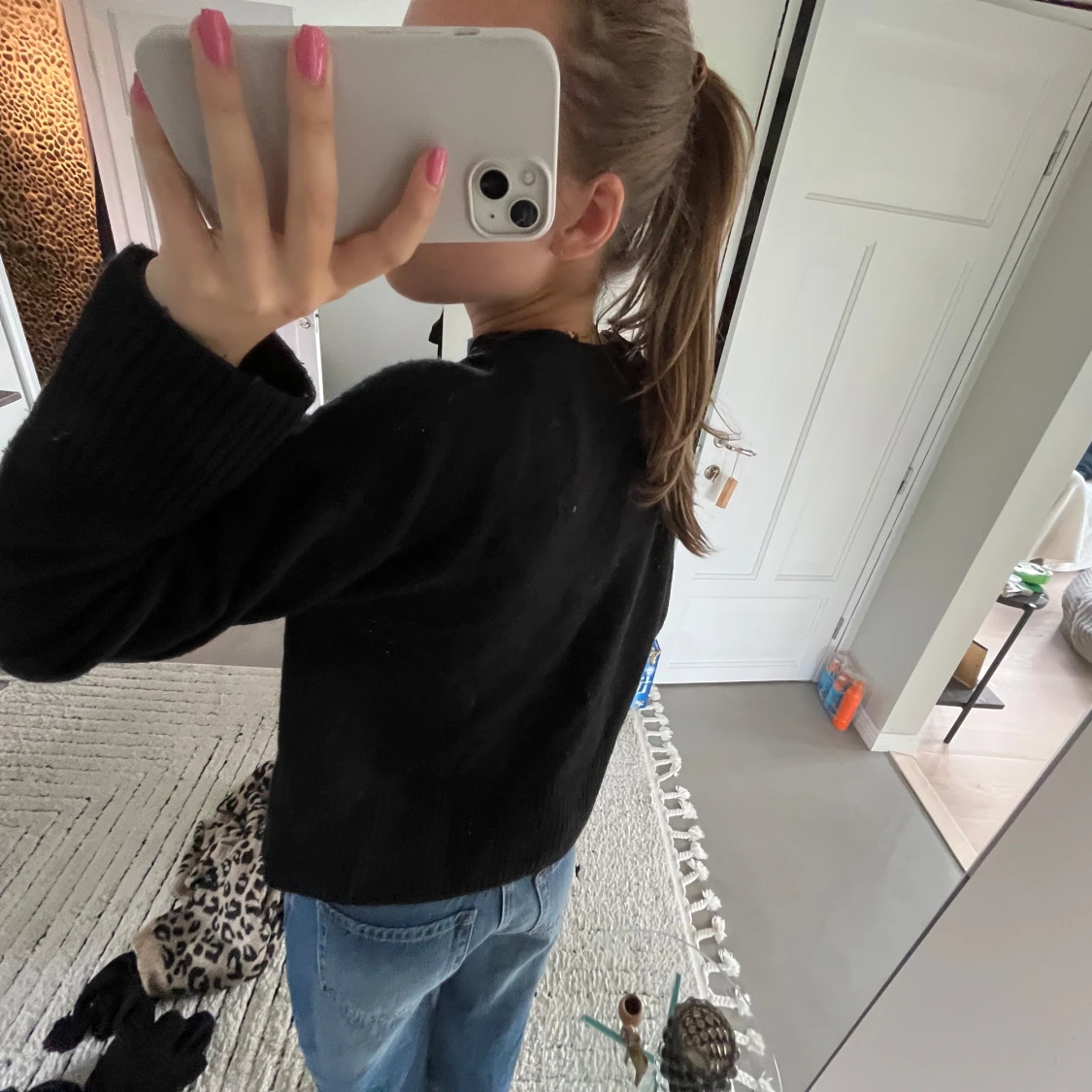 Svart stickad tröja other stories - 1