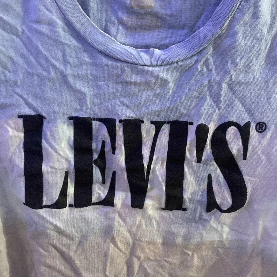 Blå Levi's t-shirt med logga - 3