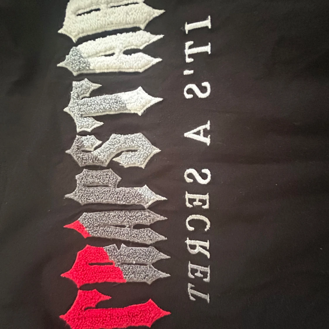 Svart Trapstar t-shirt med brodyr - 4