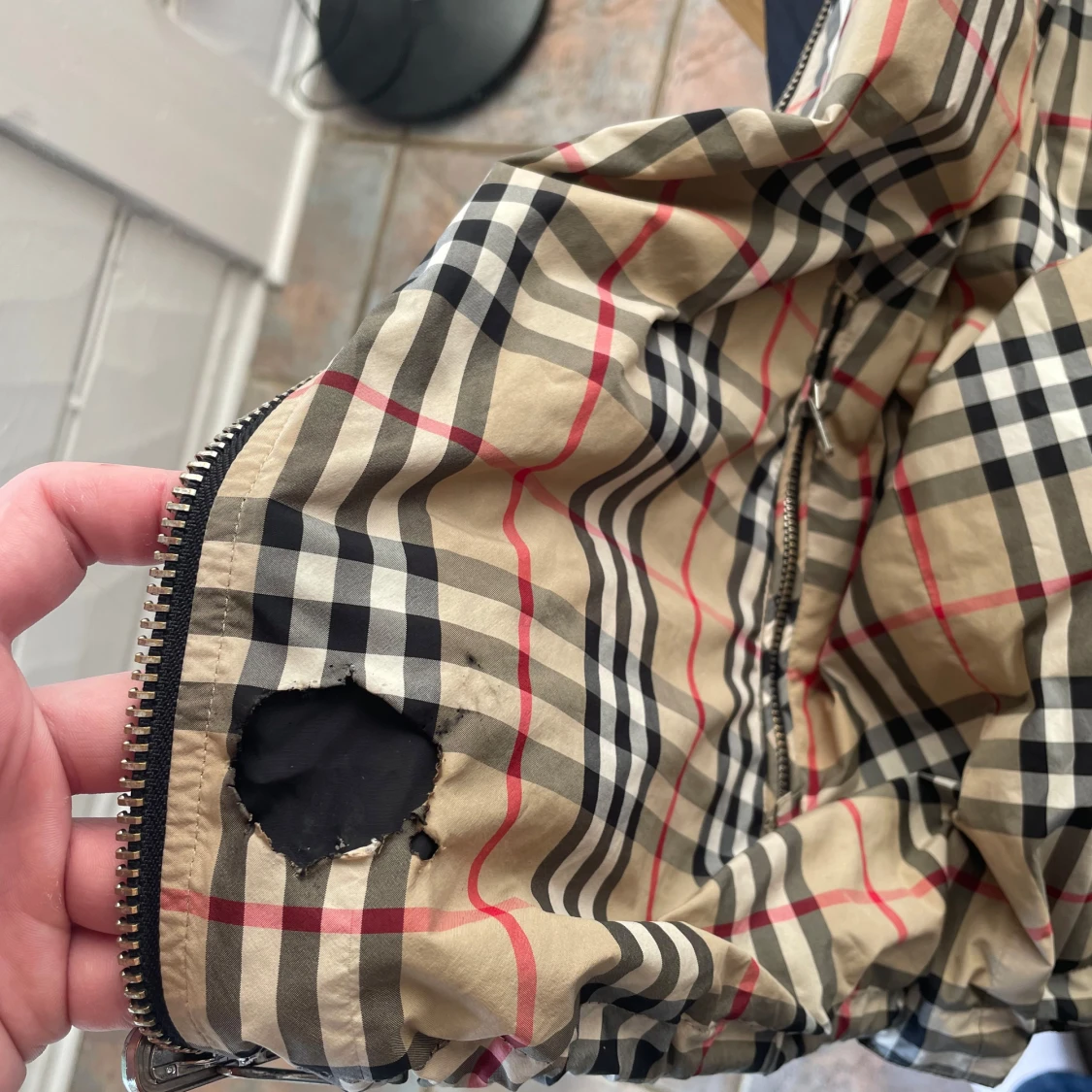 Burberry reversible chelljacket - 4