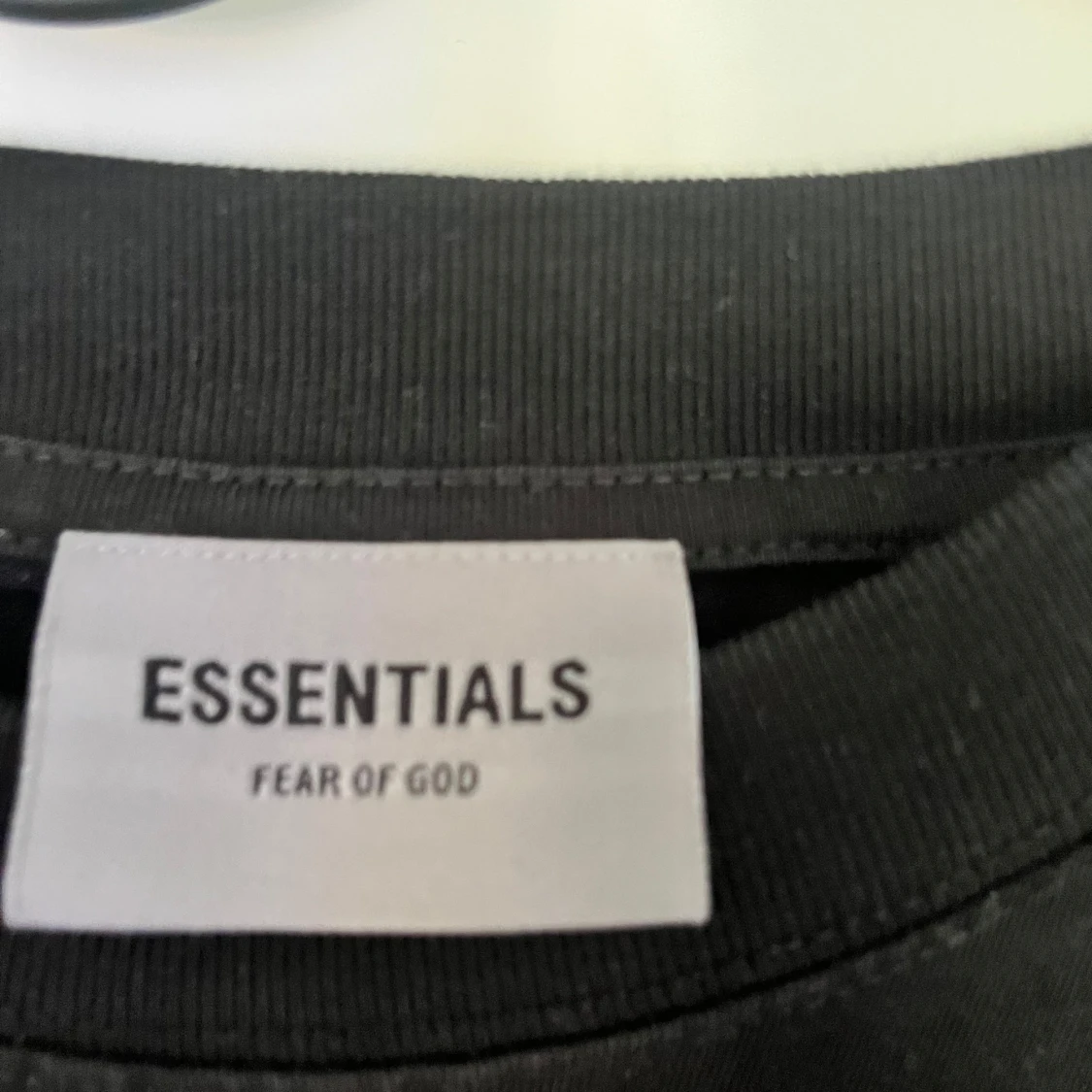 Svart Essentials t-shirt Fear of God - 1