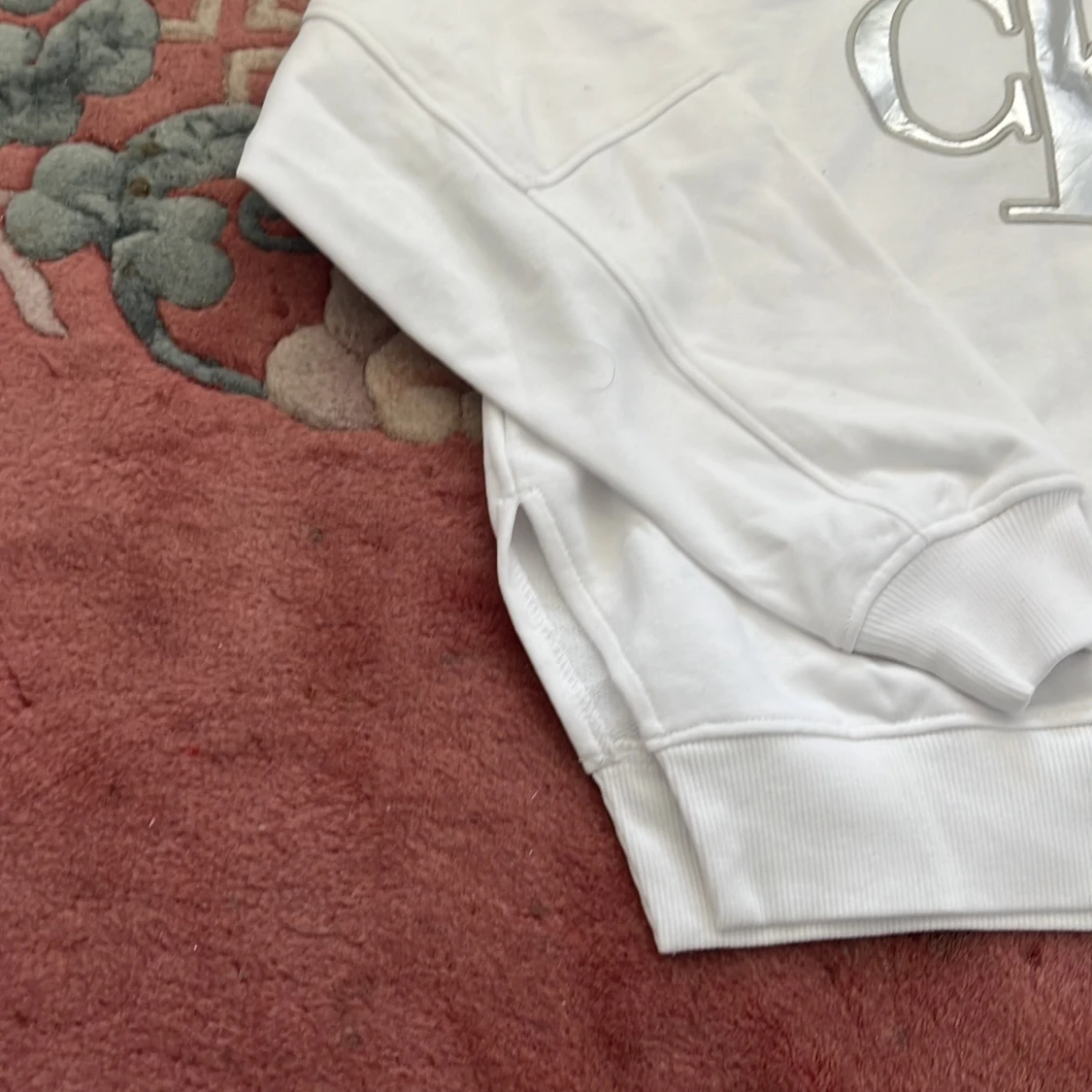 Vit hoodie från Calvin Klein Jeans - 1