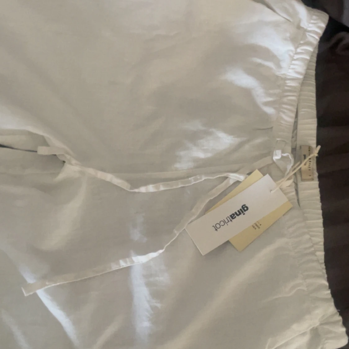 Vita linnebyxor från Gina! - 1