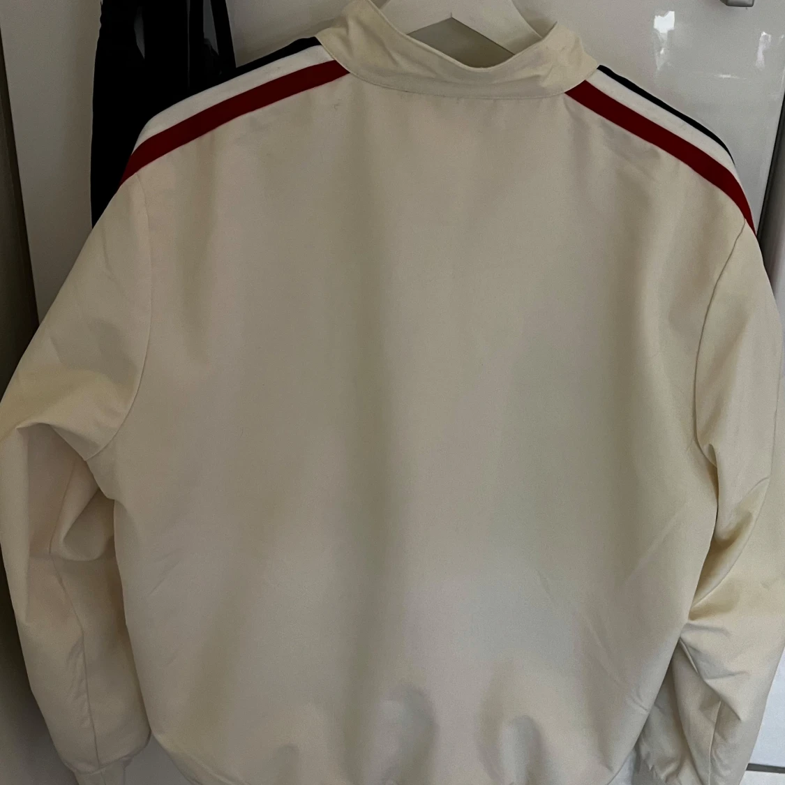 Vit racinginspirerad jacka Le Mans Steve McQueen - 1