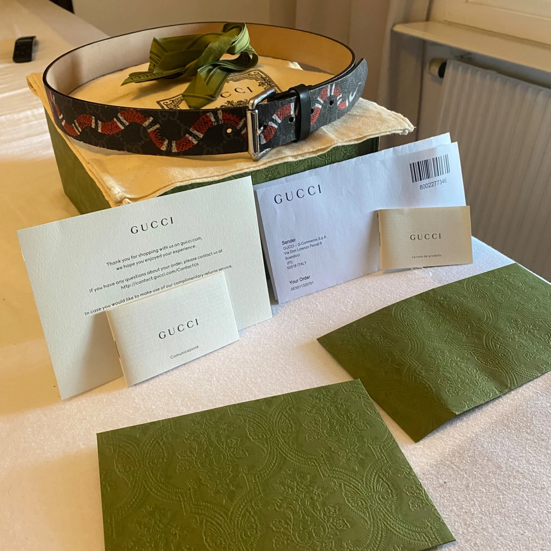 GG Kingsnake bälte  - 1