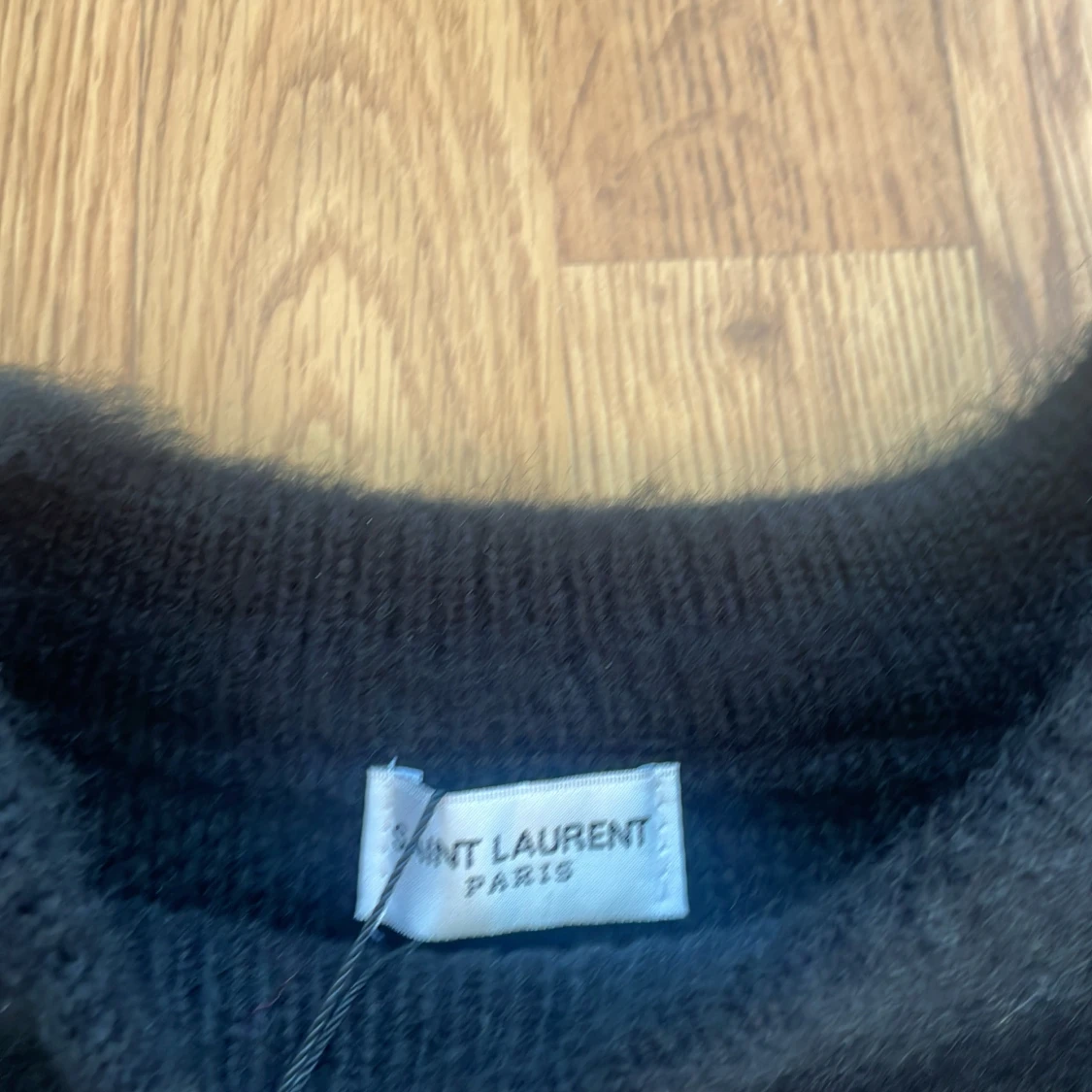 Svart stickad tröja från Saint Laurent - 3