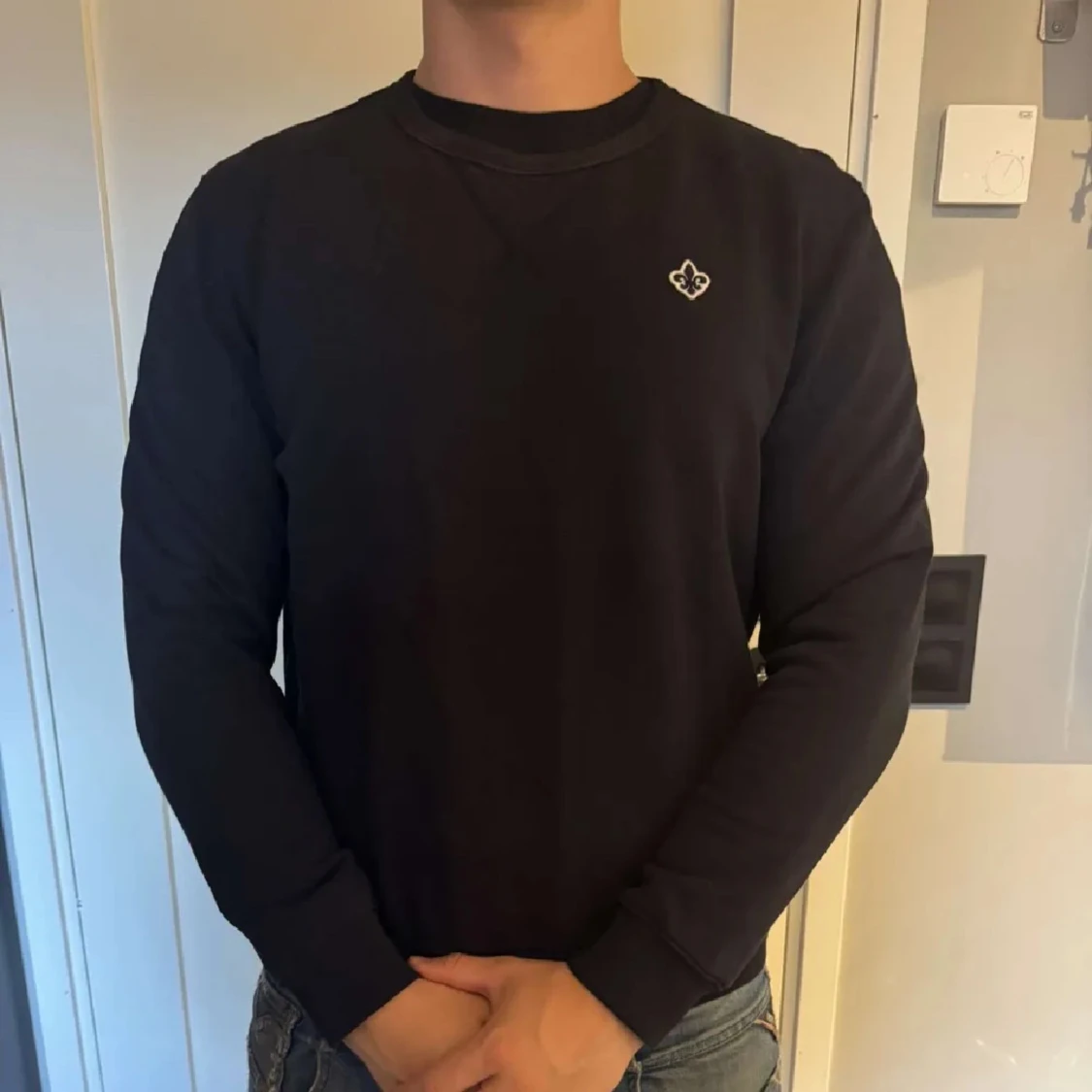 Marinblå Morris tröja 