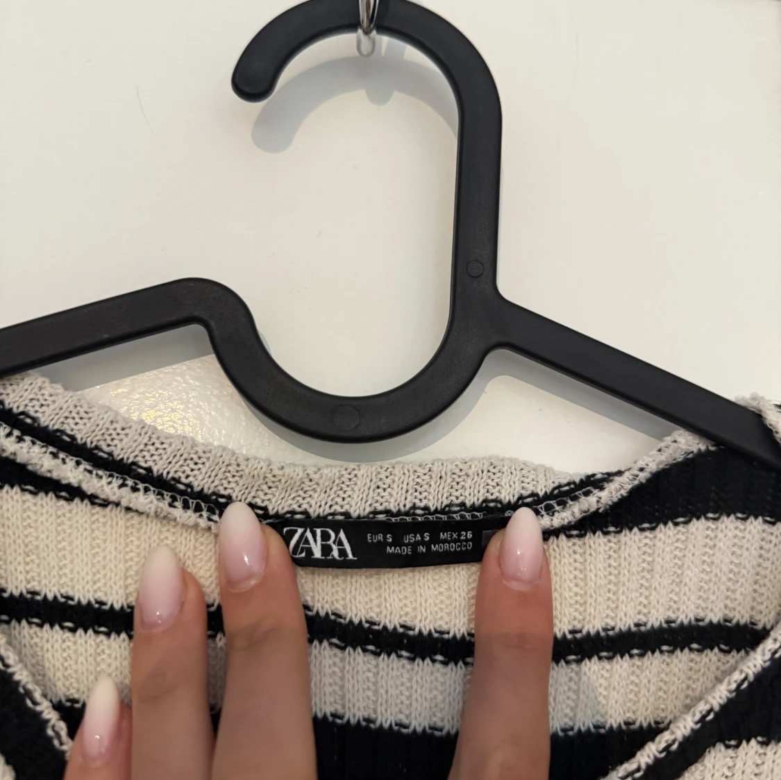 Randig stickad topp från Zara - 3