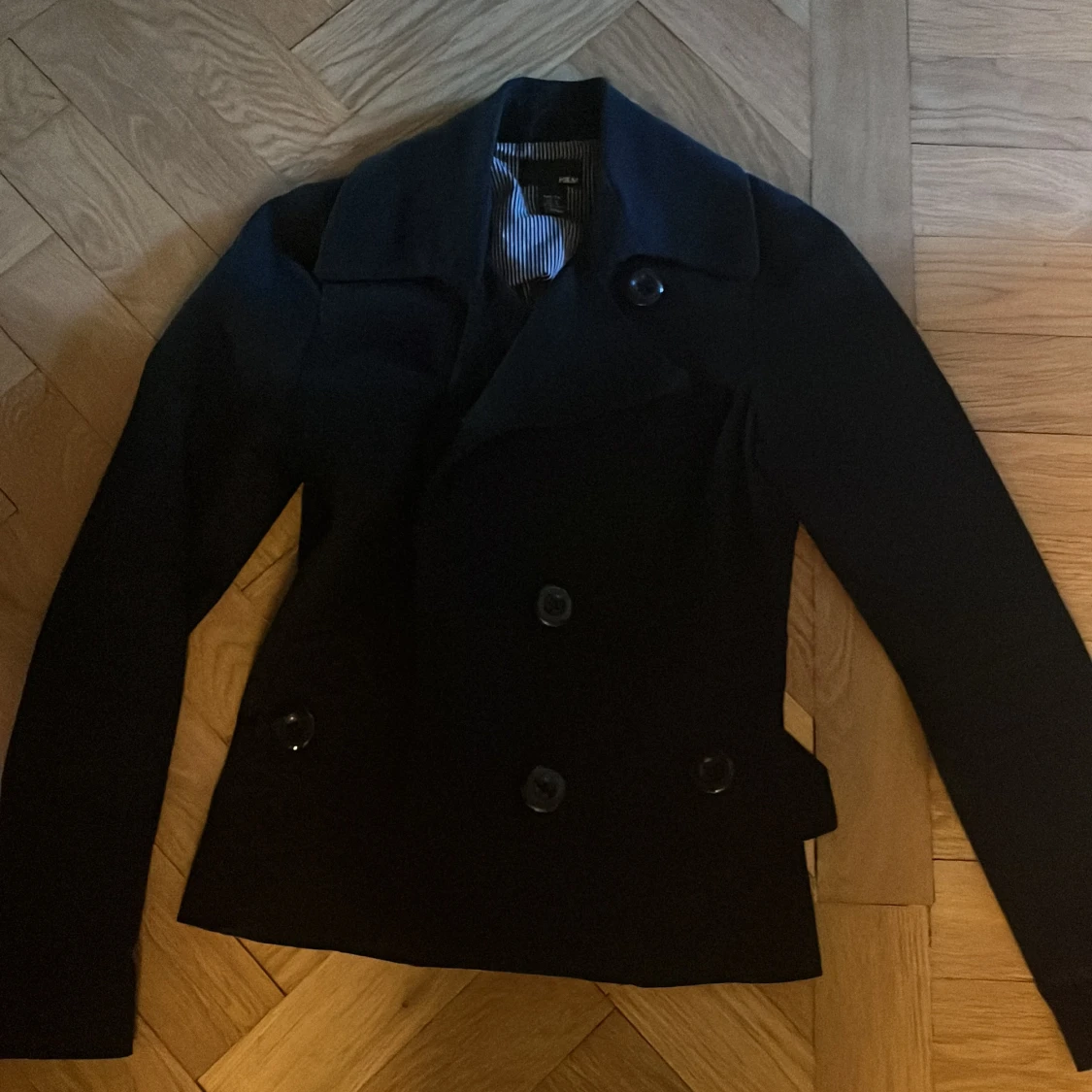 Svart skepparkavaj från H&M - 4