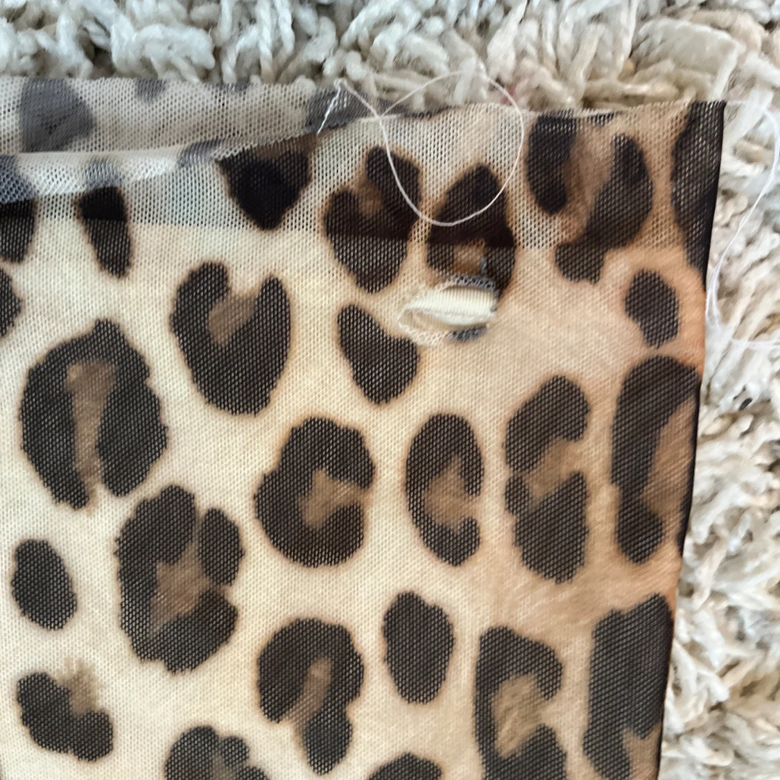 Leopardmönstrad meshkjol från Bershka - 2