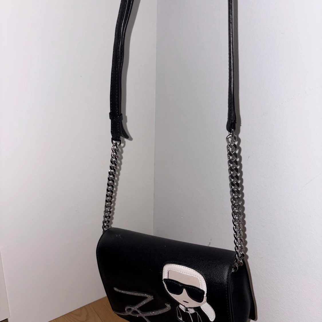 Svart axelväska Karl Lagerfeld - 4