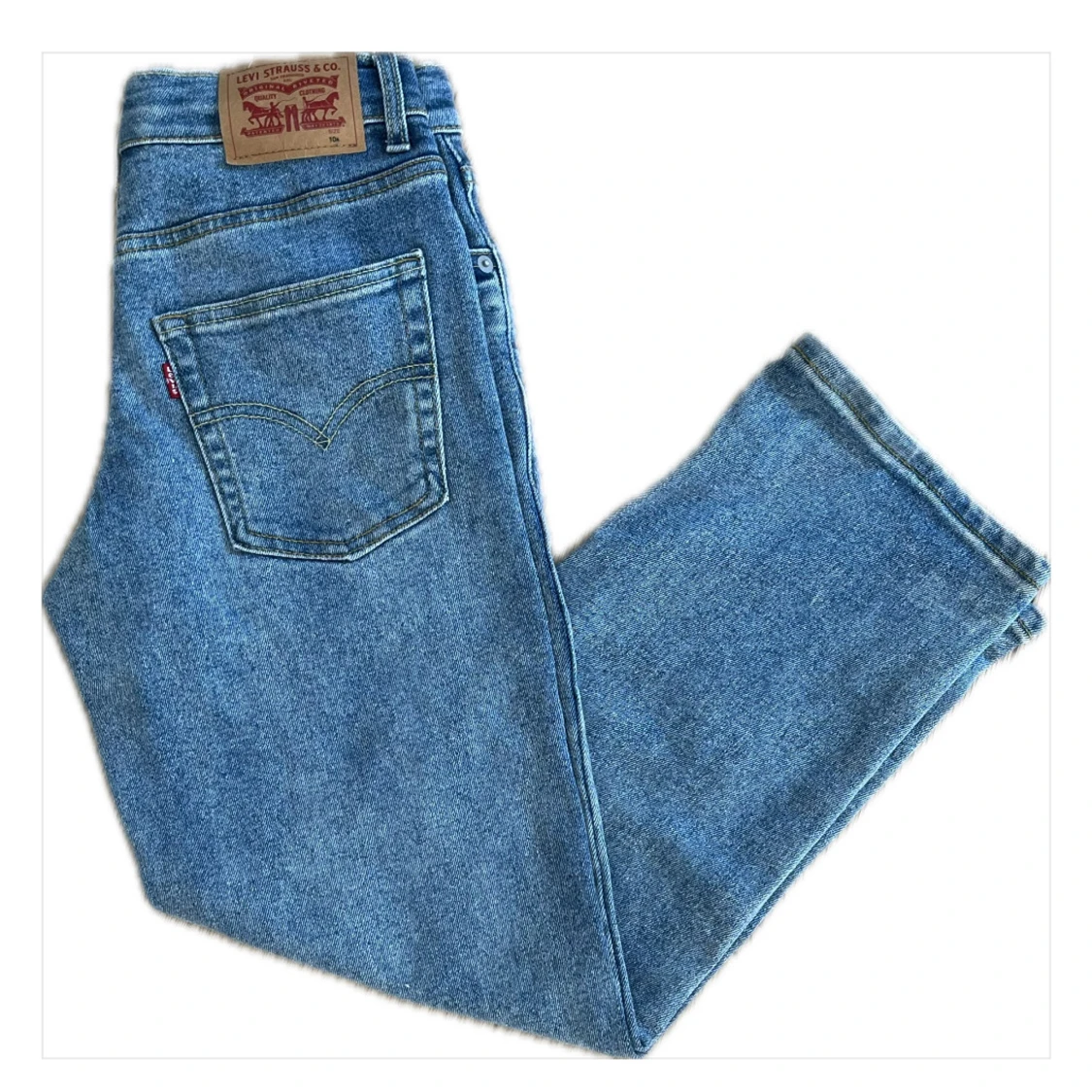 Ljus blåa Levis jeans