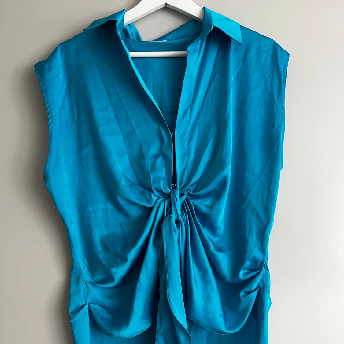 River Island blå blus