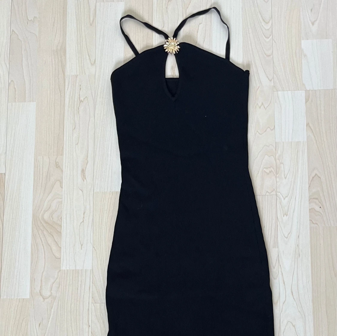 Ribbad klänning  - 90