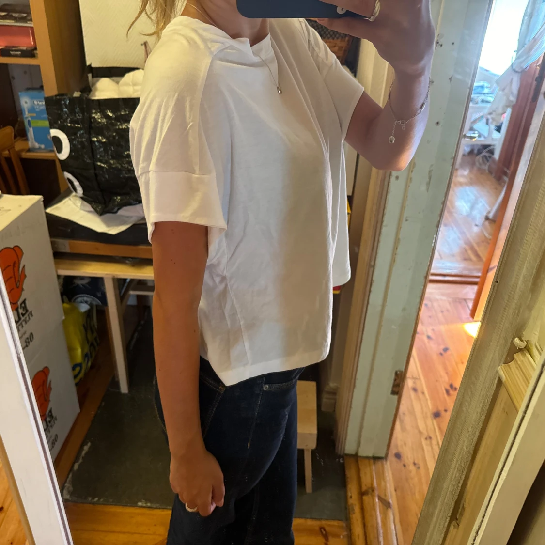 Vit oversized tshirt  - 91