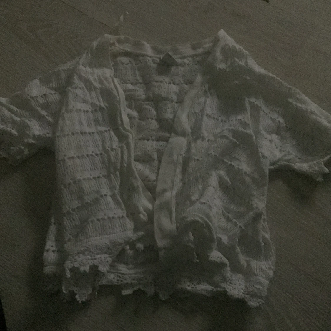 Vit spetsbolero från Lindex Kids - 92