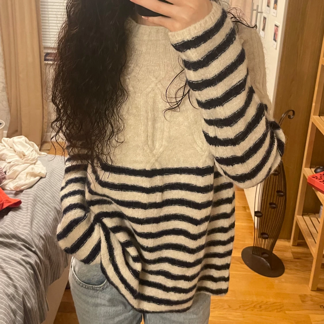 Randig stickad tröja från Hampton Republic - 90