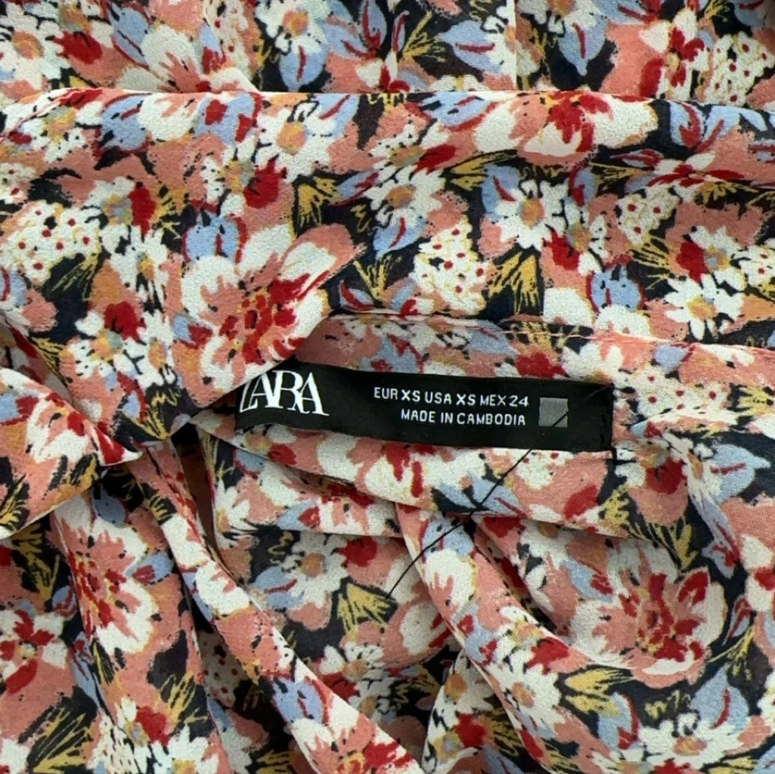 Somrig blom blus🌸💝xs-s - 91