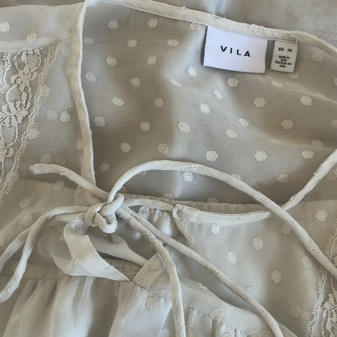 Vit blus från vila - 90