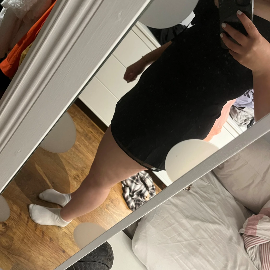 Svart kort klänning - 90