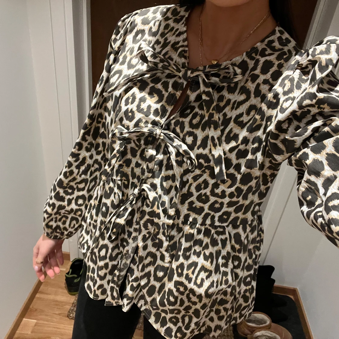 Leopard skjorta 