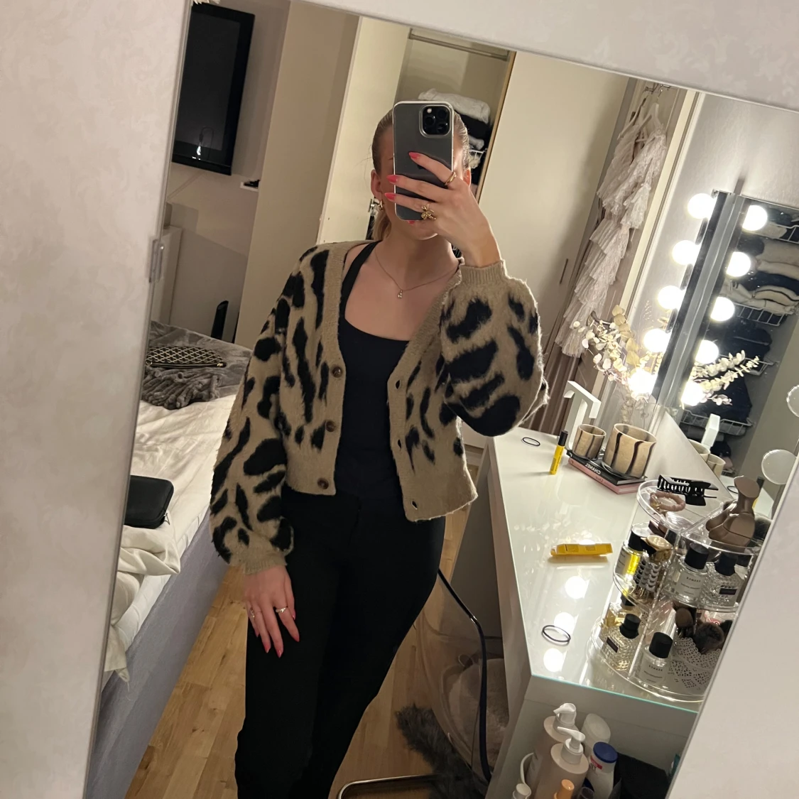 Söt stickad tröja/kofta NA-KD - 2