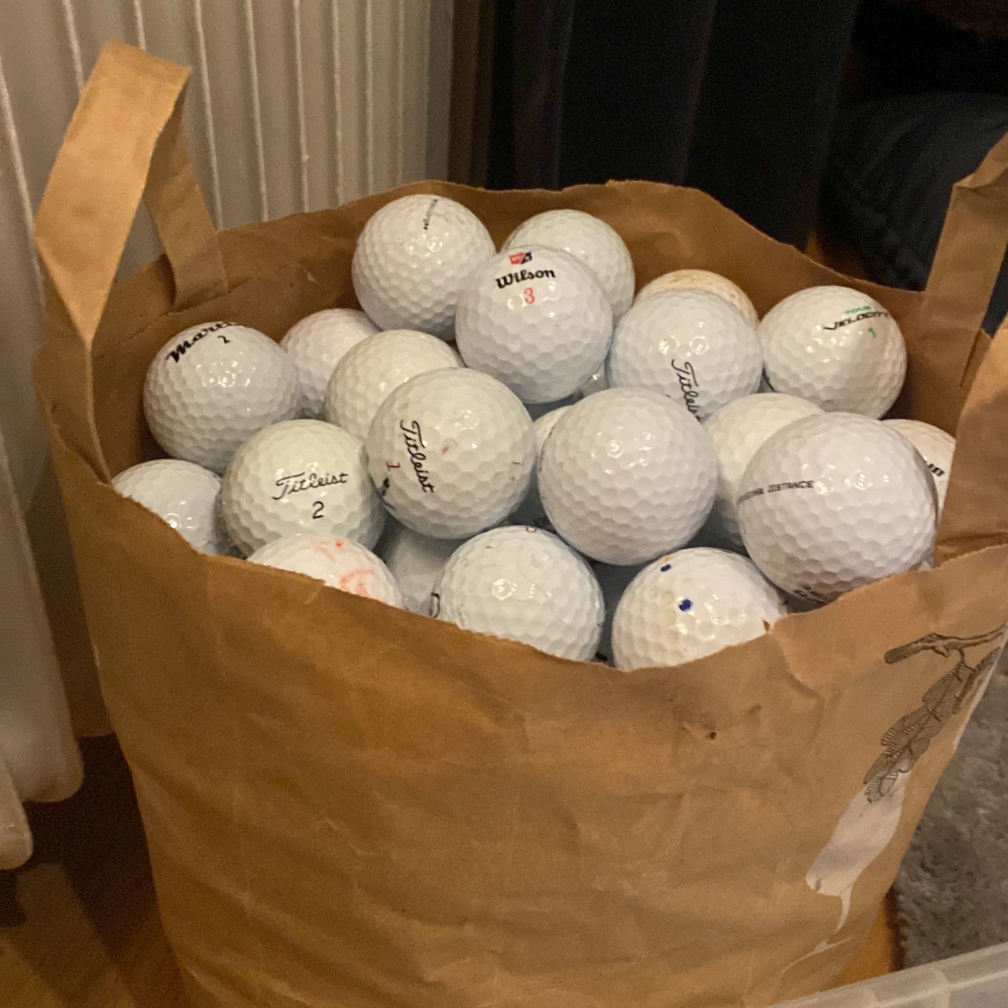 Golfbollar 45 st för 35 kr - 1