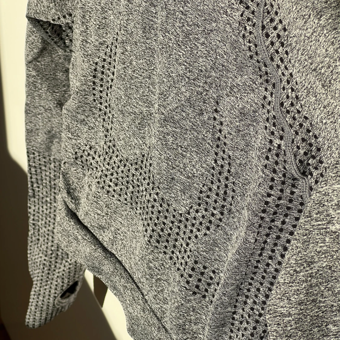 Grå långärmad träningströja shein - 1