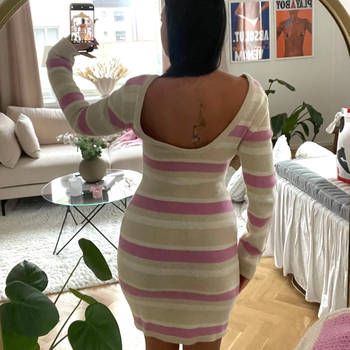 Stickad klänning - 2