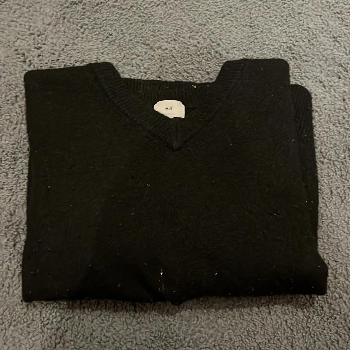 Svart kortärmad tröja från H&M