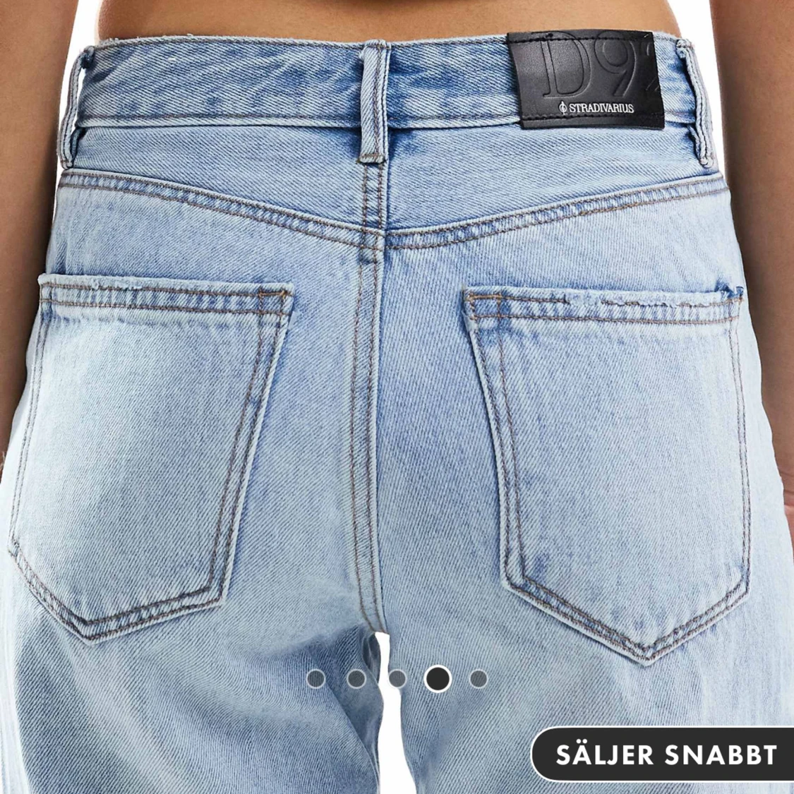 Ljusblå jeans från Stradivarius - 2