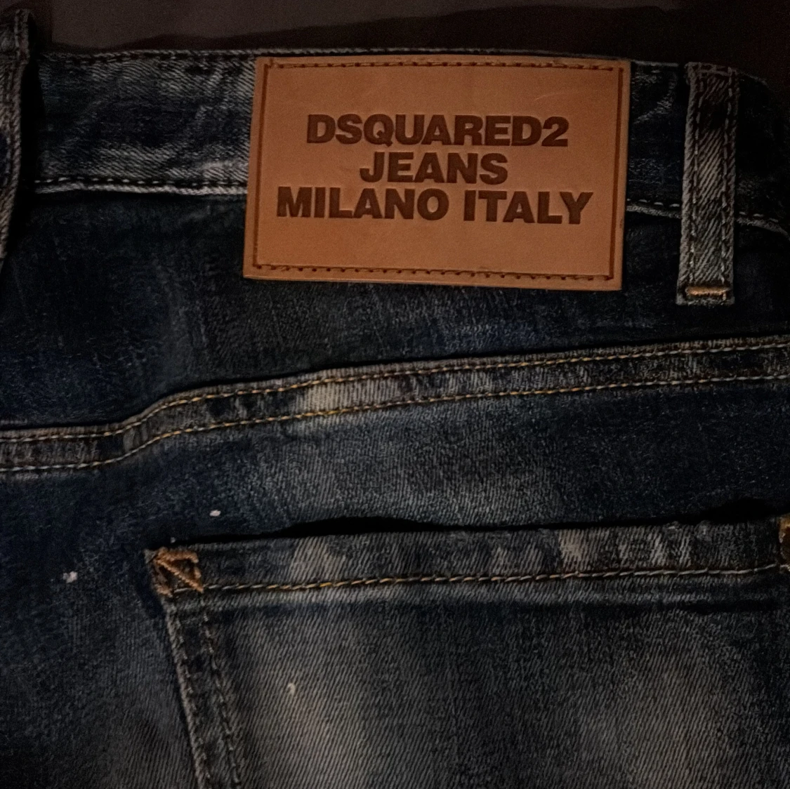 Mörkblå jeans från Dsquared2 - 4