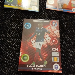 Fotbollssamlarkort med spelare från EM 2016 - Samling av fotbollssamlarkort med spelare från olika landslag under EM 2016. Perfekt för samlare och fotbollsfans.