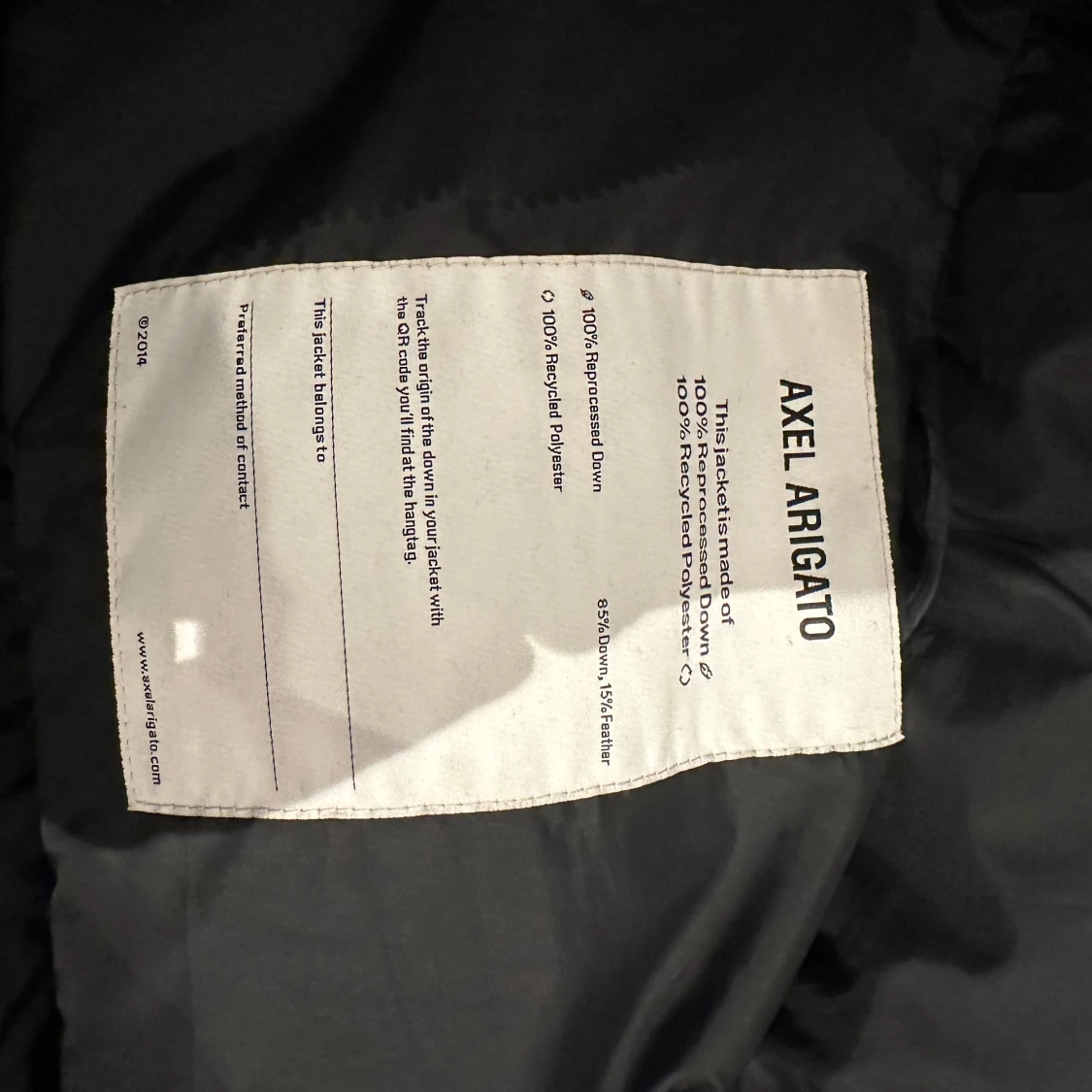 Svart dunjacka från Axel Arigato - 3