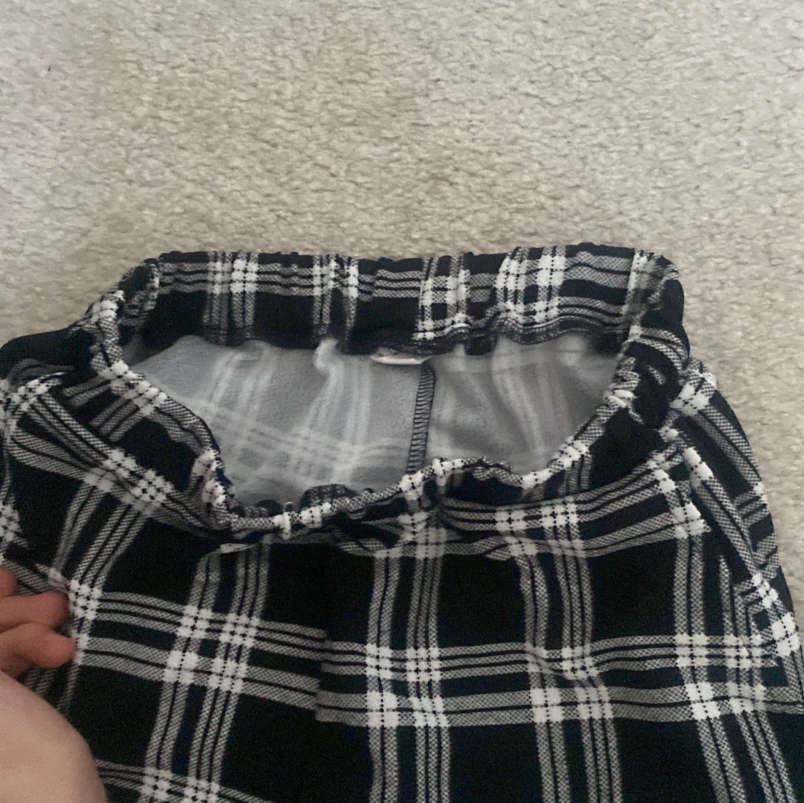 Två par rutiga byxor/pyjamosbyxor  - 3