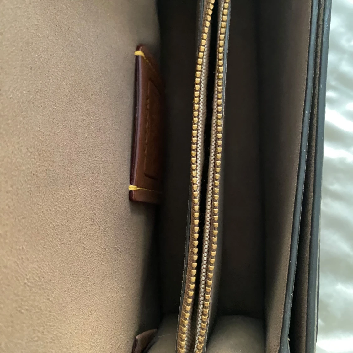 Brun axelväska från Coach - 3